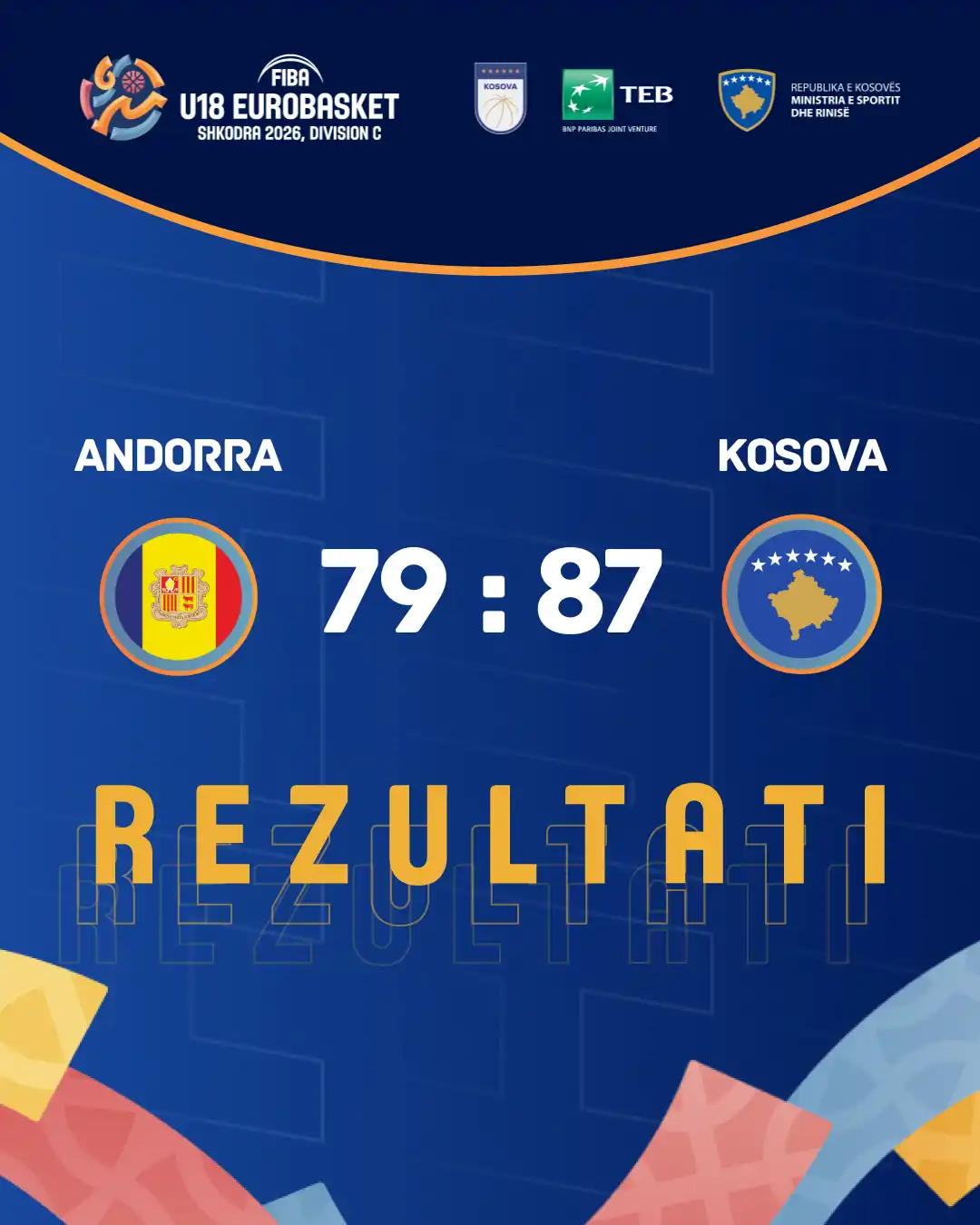 Kosova U18 e nis me fitore në Shkodër